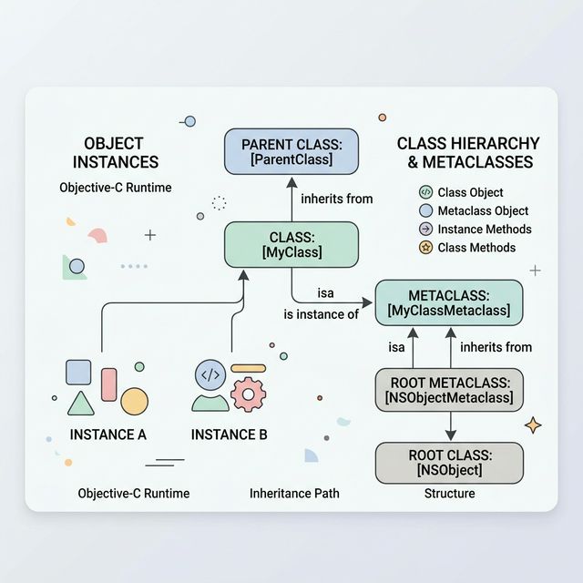 面试驱动技术之 - isa && 元类 && 函数调用